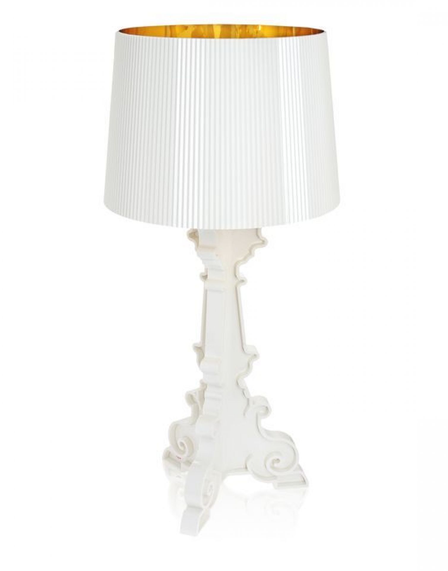 Bourgie painted white Kartell