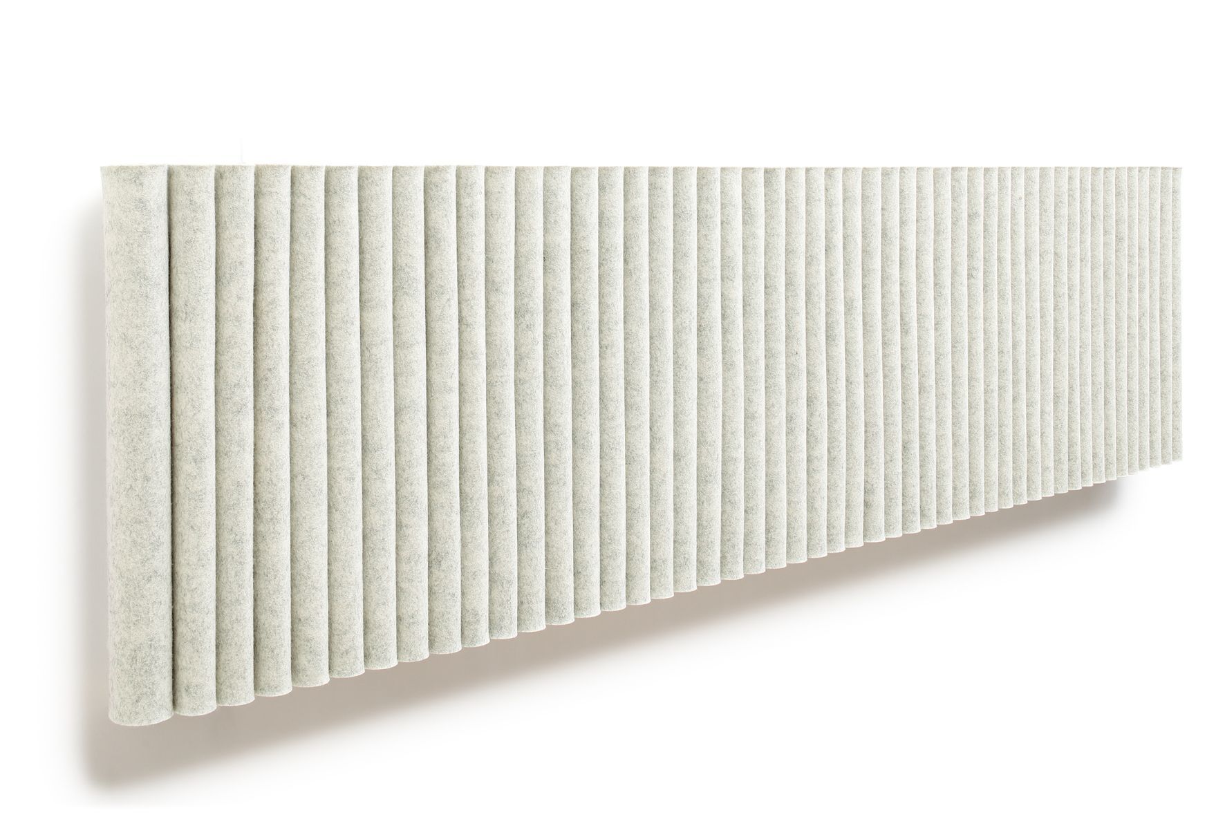 Wave wall module landscape format incl. 2 wall brackets for on-site mounting Hey Sign