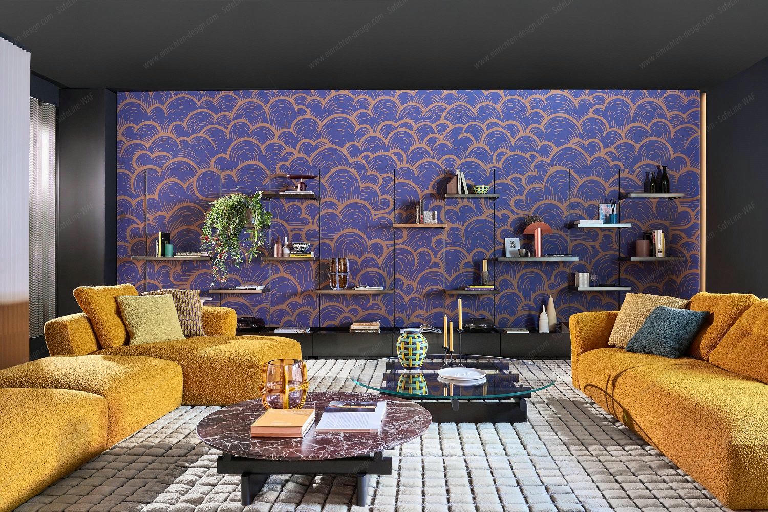Sengu Bold linear Sofa Cassina