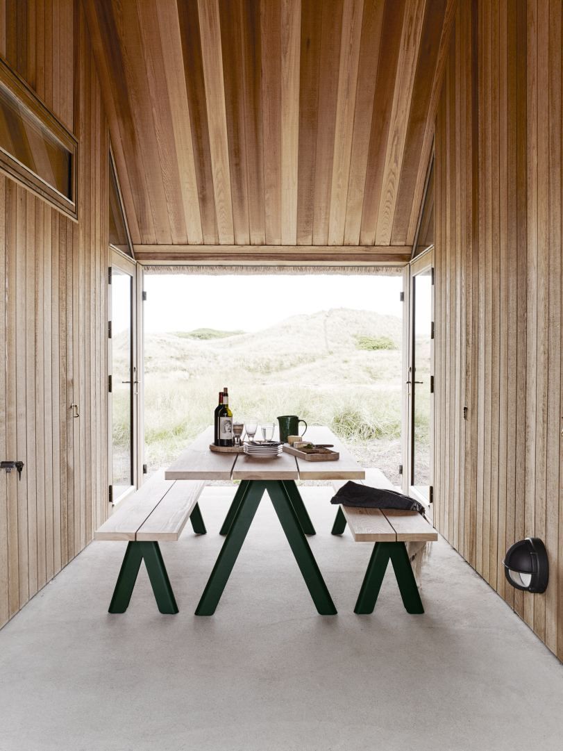 Overlap Bench Bench Outdoor Skagerak by Fritz Hansen