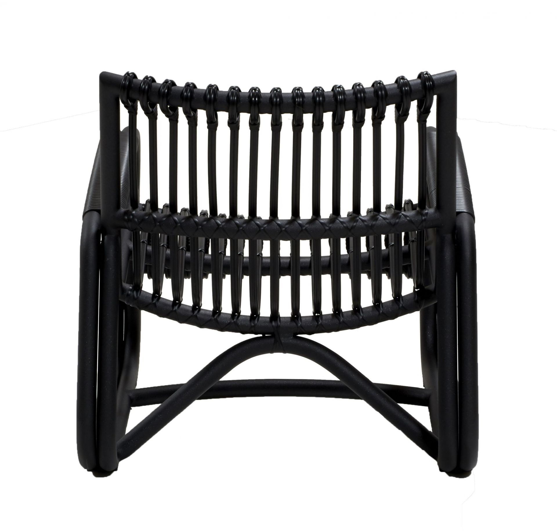Curve Outdoor Lounge chair Lava grey  Cane-Line