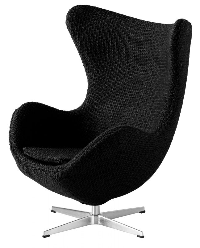 Egg Chair MINIATURE (Reduced Size) BLACK Fritz Hansen IMPERFECT ITEMS