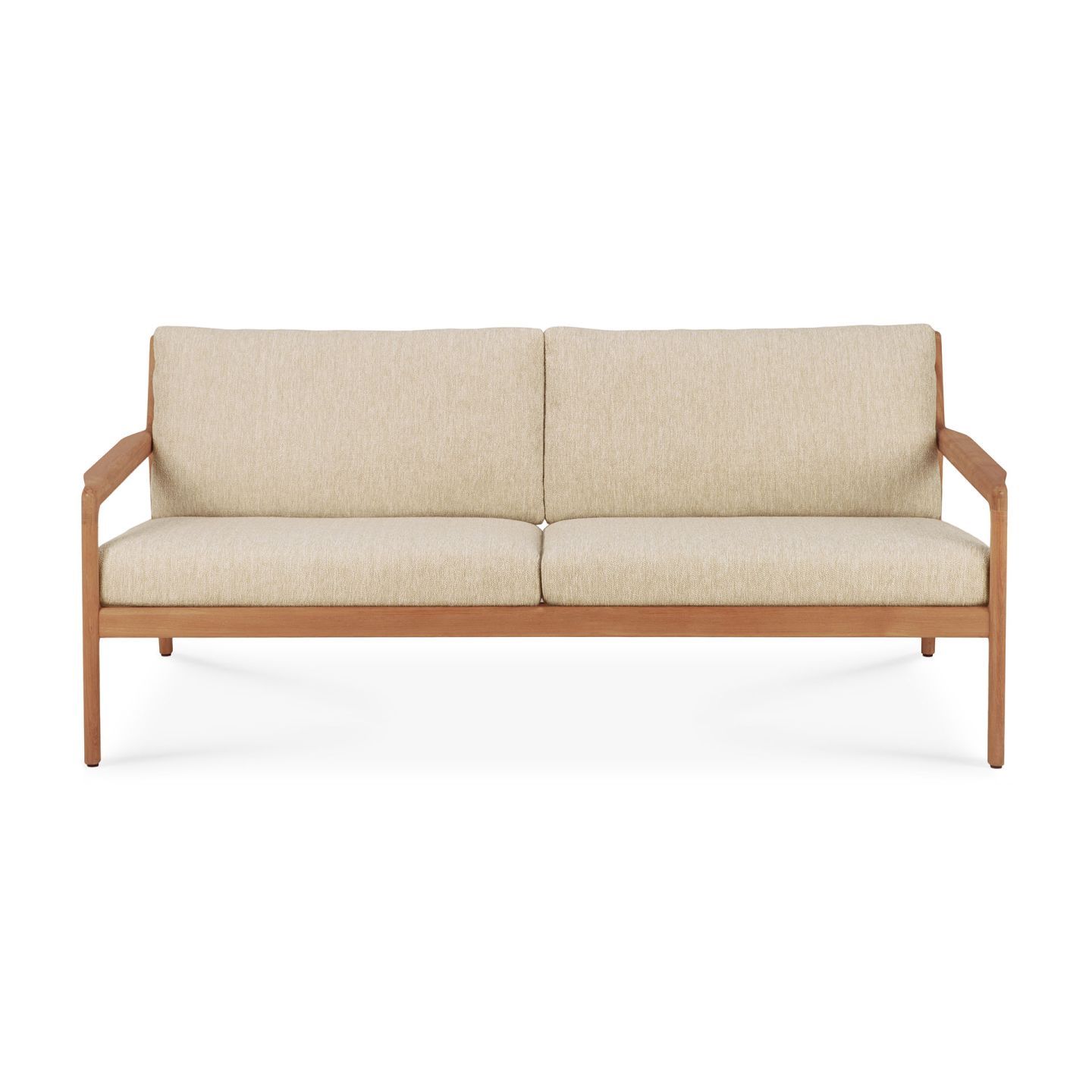 Jack Outdoor 2/ 3 Seater Sofa Teak Ethnicraft 2 Seater Natural