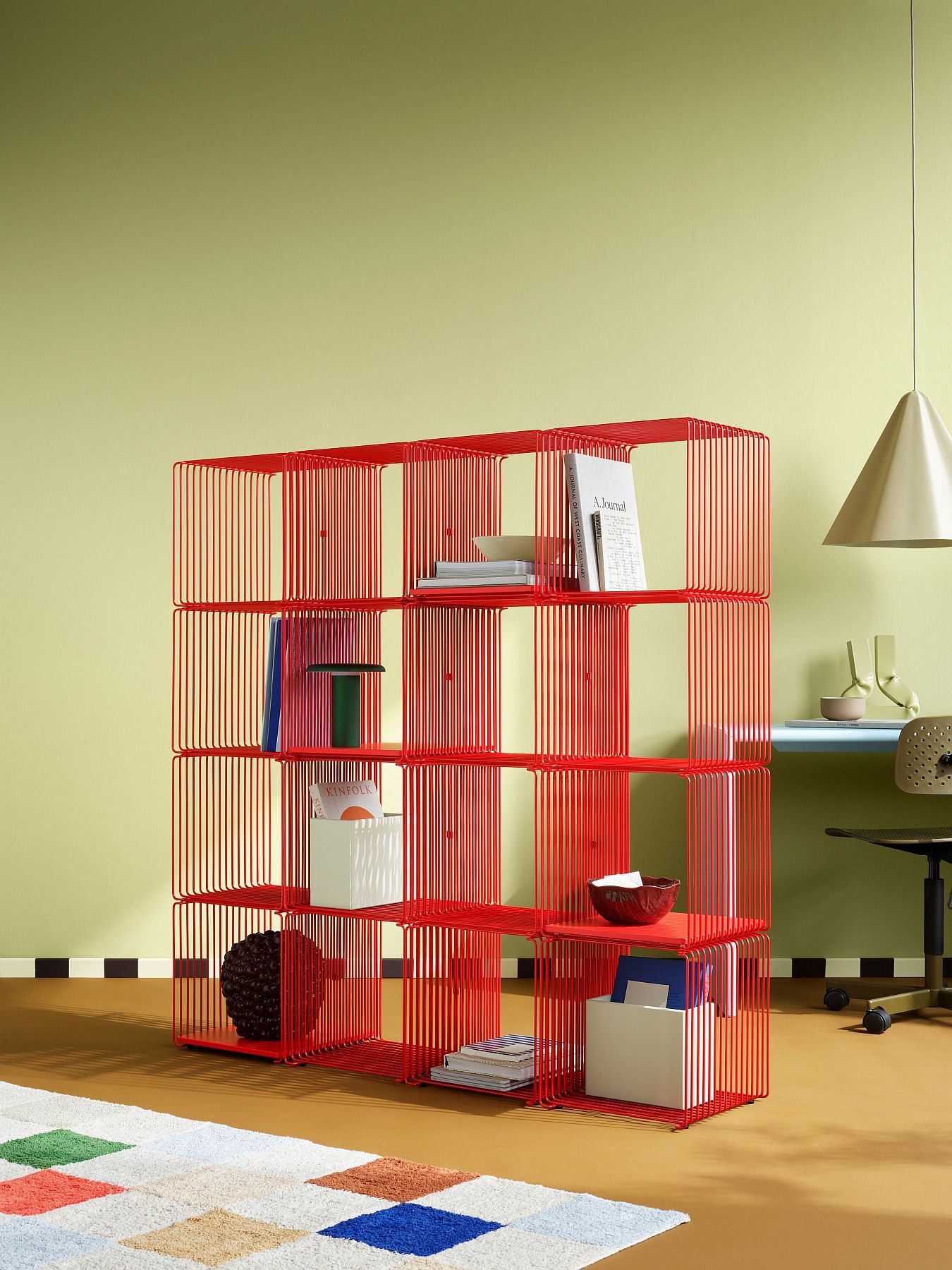 Panton Wire Cube Single Shelf  Montana