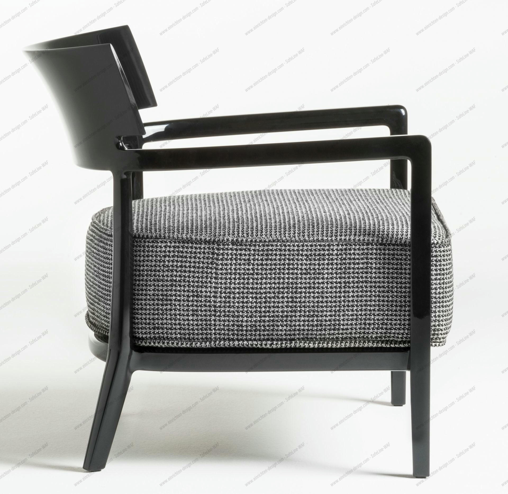 Cara Fancy Armchair Kartell Black