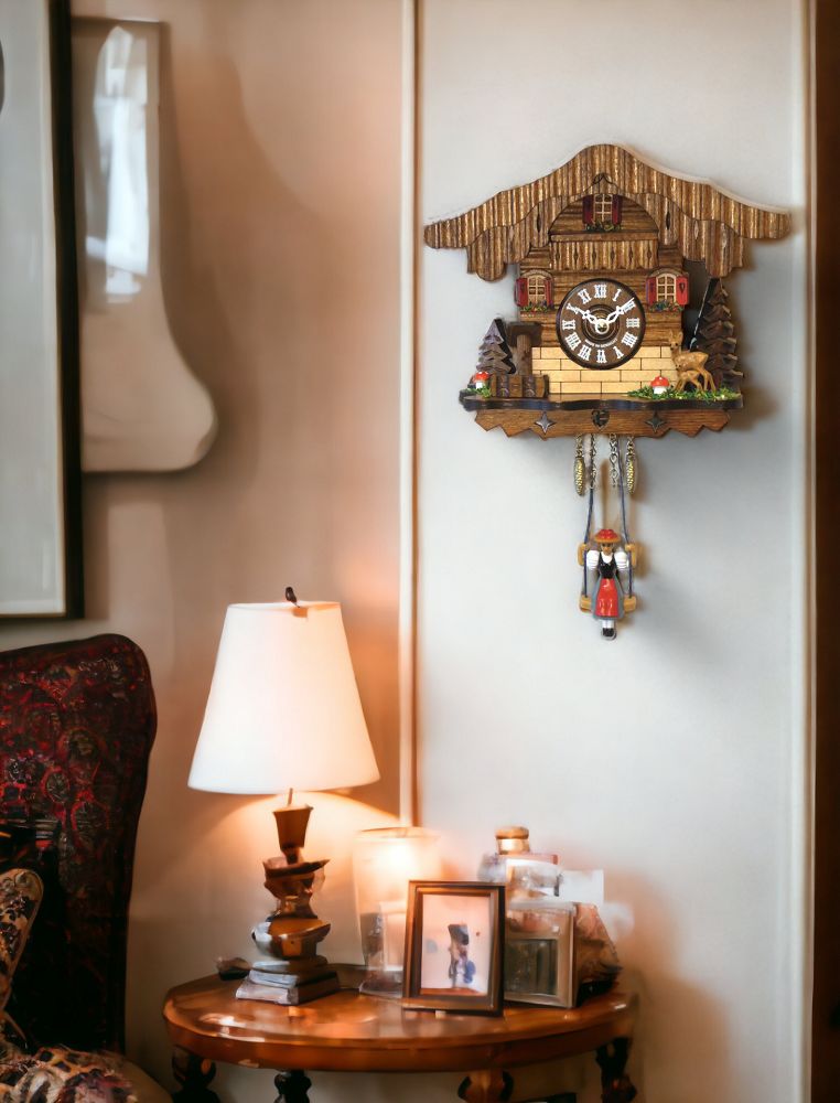 Quartz Cuckoo Clock Miniature Engstler