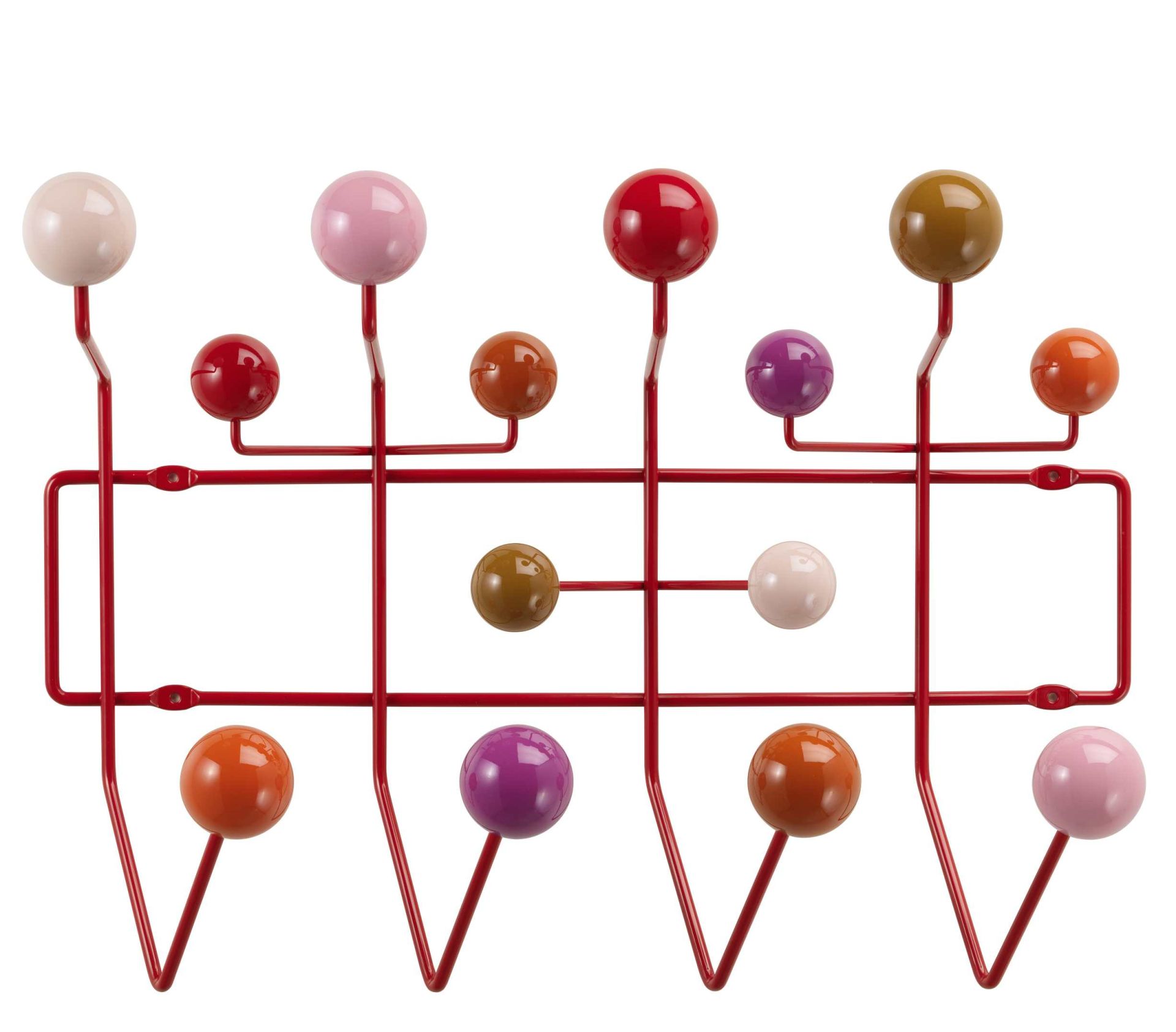 Eames Hang it all coat rack Warm Vitra 