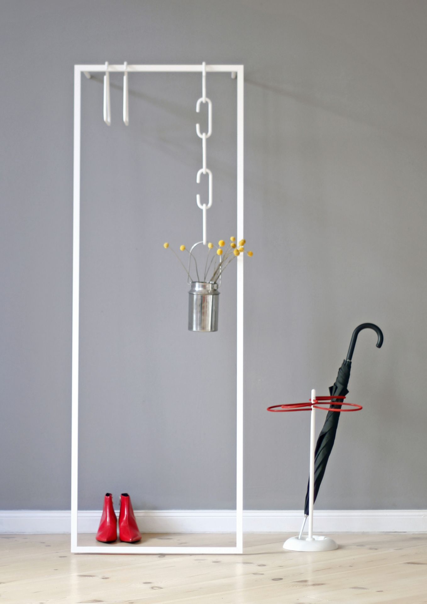 Leano S leaning wardrobe white Roomsafari