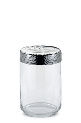 PU05/100 Veneer Kitchen box with lid H 15.8 cm Alessi SINGLE PIECES