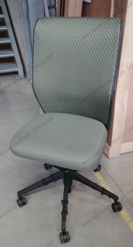 ID Chair - ID Mesh with lumbar support Office swivel chair OLIVE GREEN Vitra SINGLE PIECES