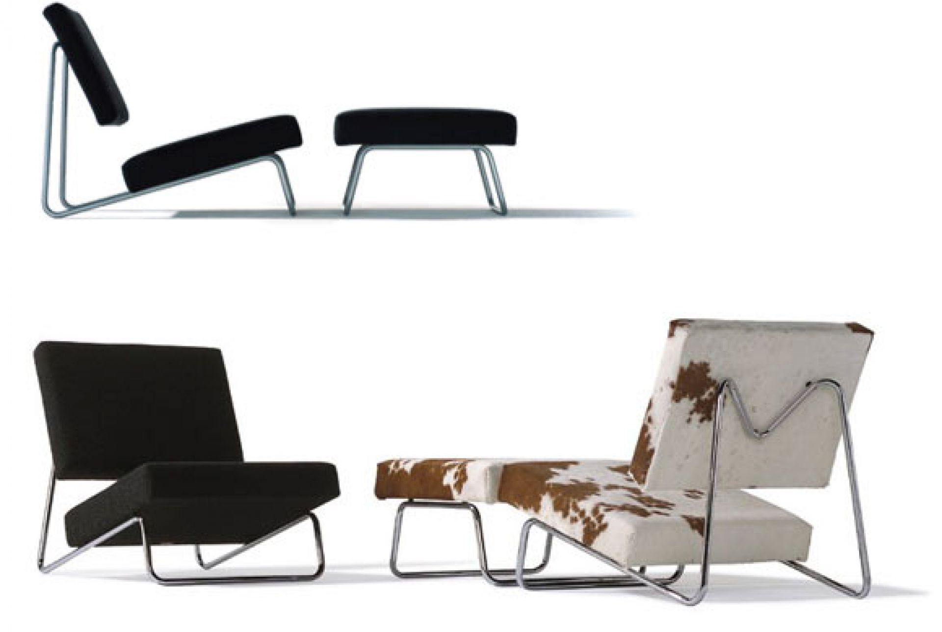 Lounge Chair stool Richard Lampert