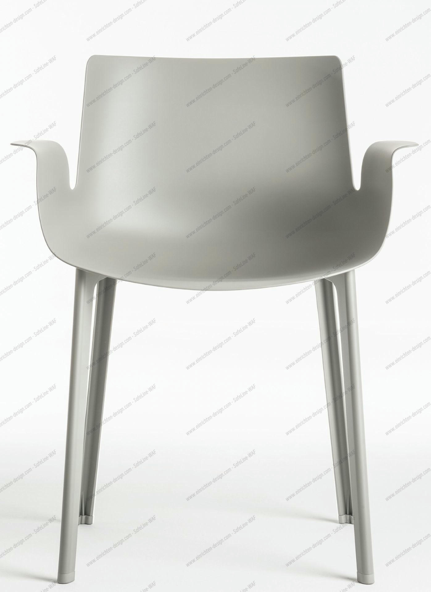 Piuma Stuhl Kartell-grau