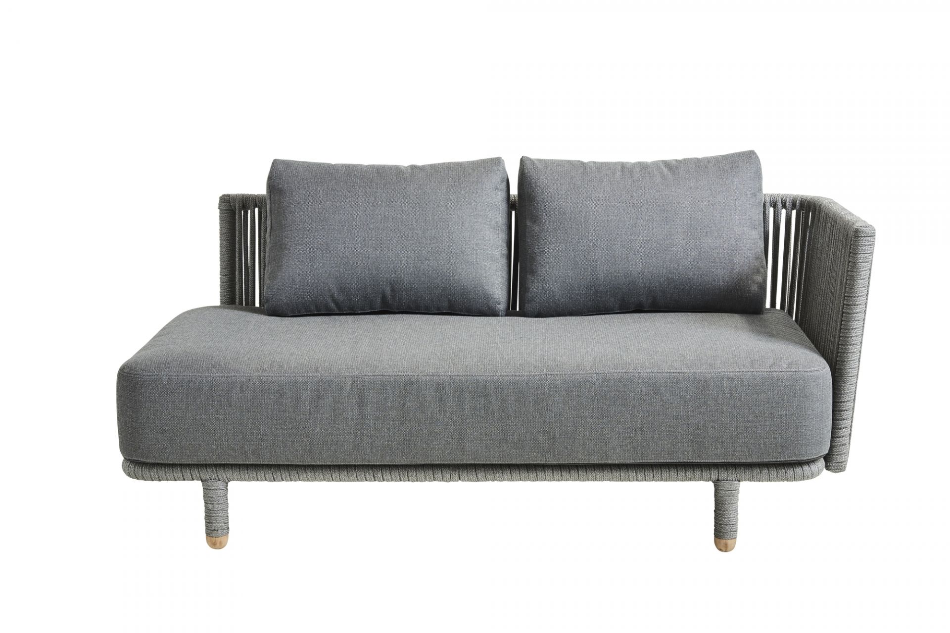 Moments Outdoor 2-seater sofa left Cane-Line