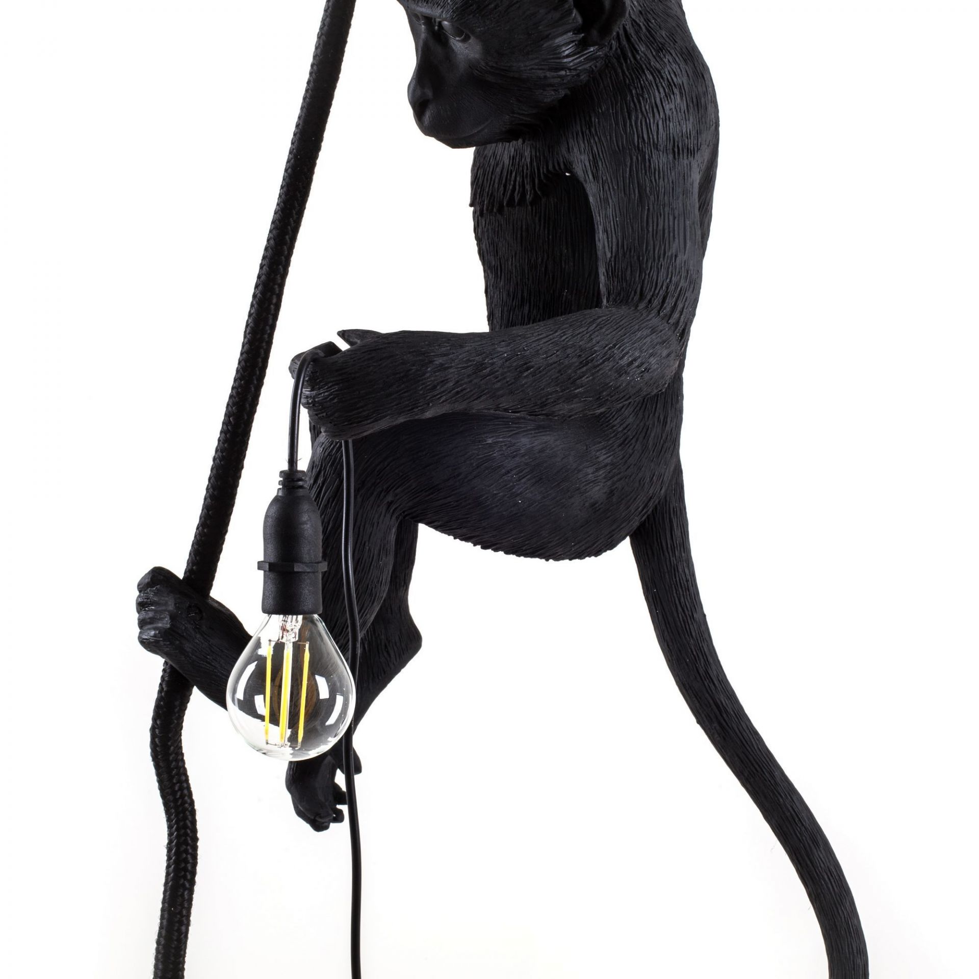 Monkey Lamp Black Pendant light Seletti SINGLE PIECES