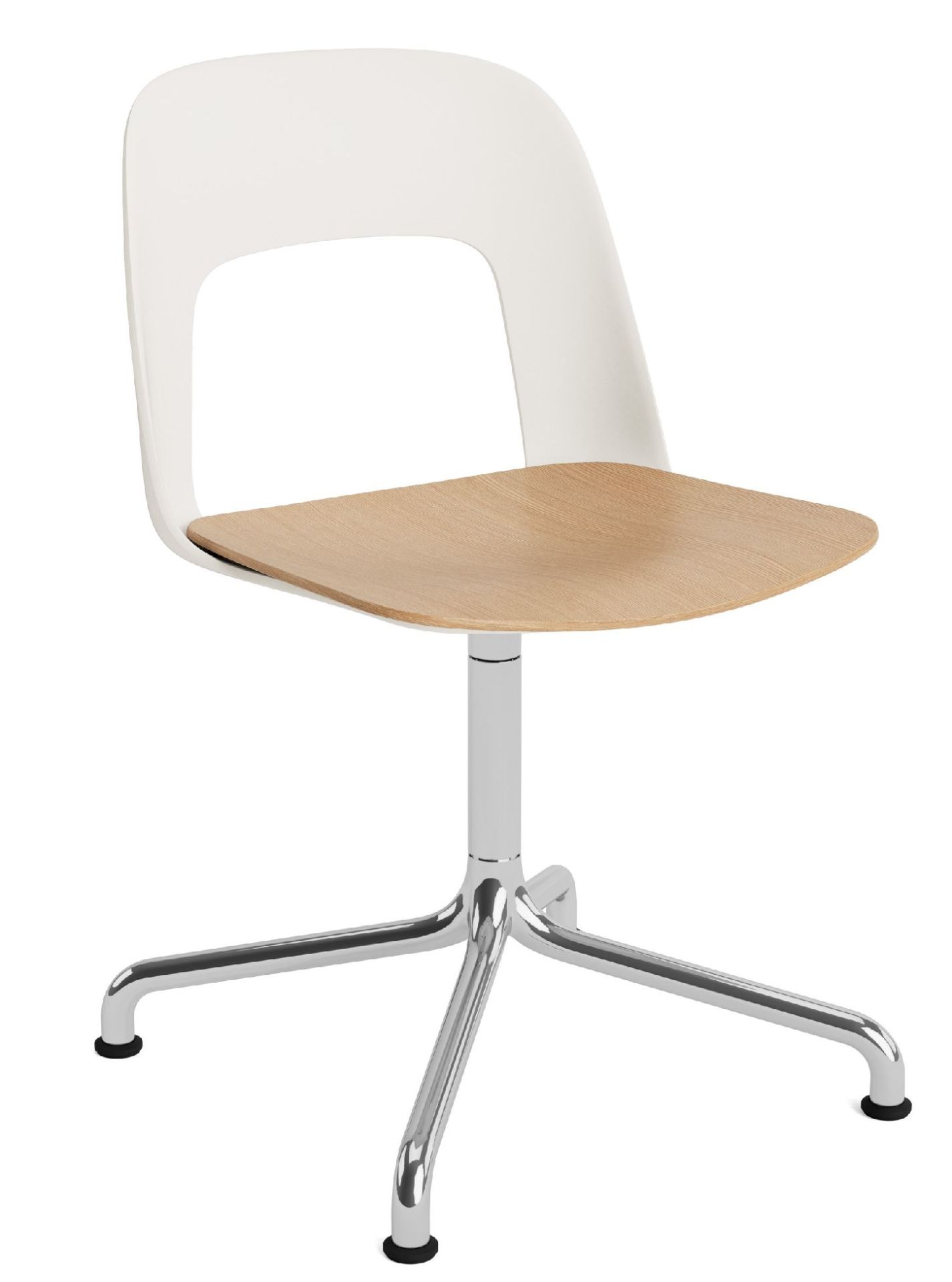 Layout Side Chair 152 4-star swivel chair Hay 