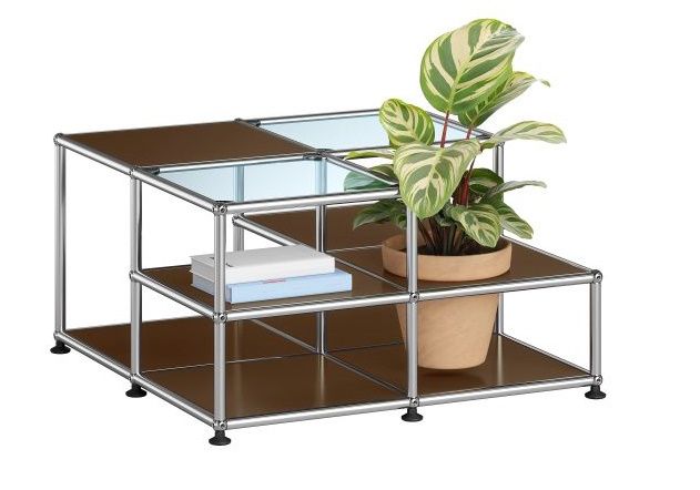 Side table with plant element USM Haller