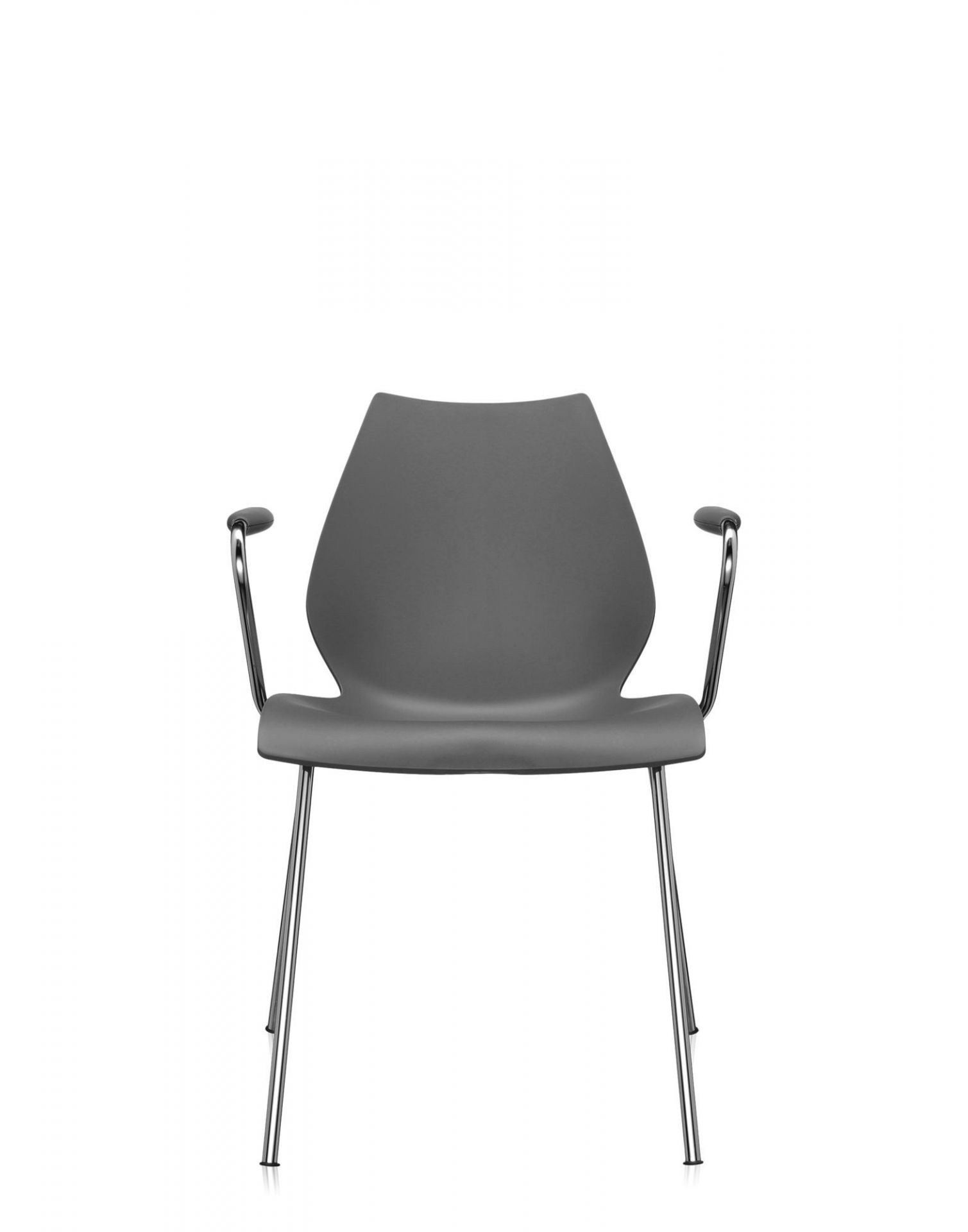 Maui Chair with Armrest Kartell Anthracite