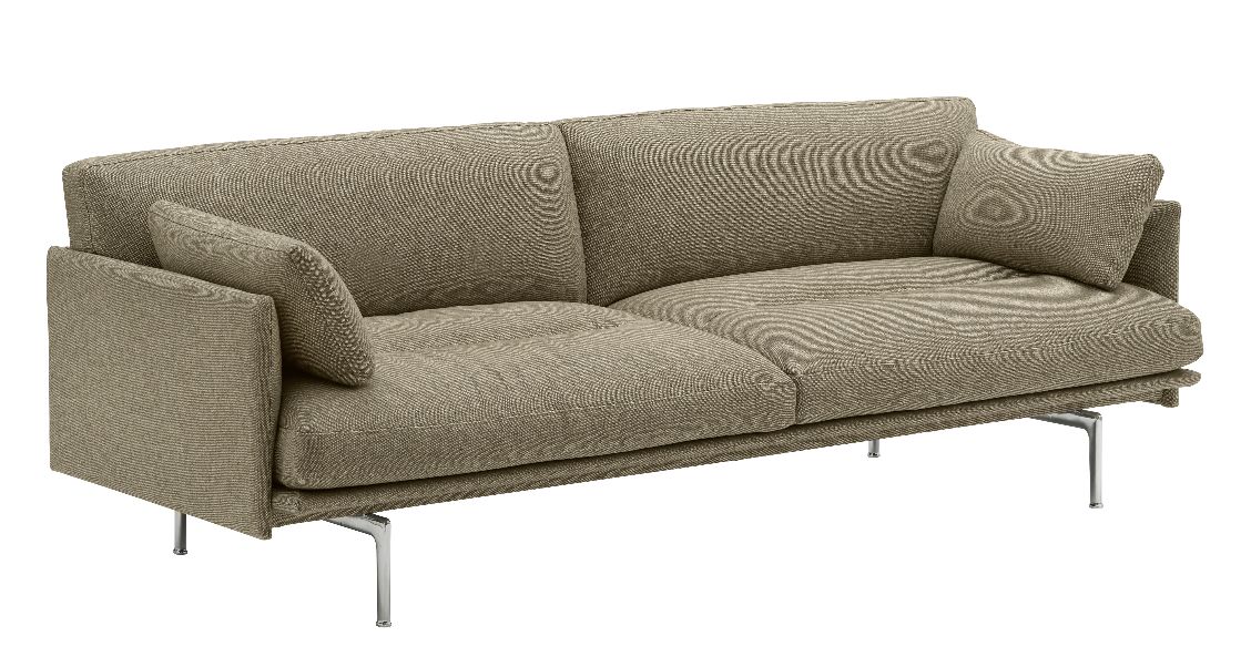 Outline Soft 3-seater sofa Muuto  