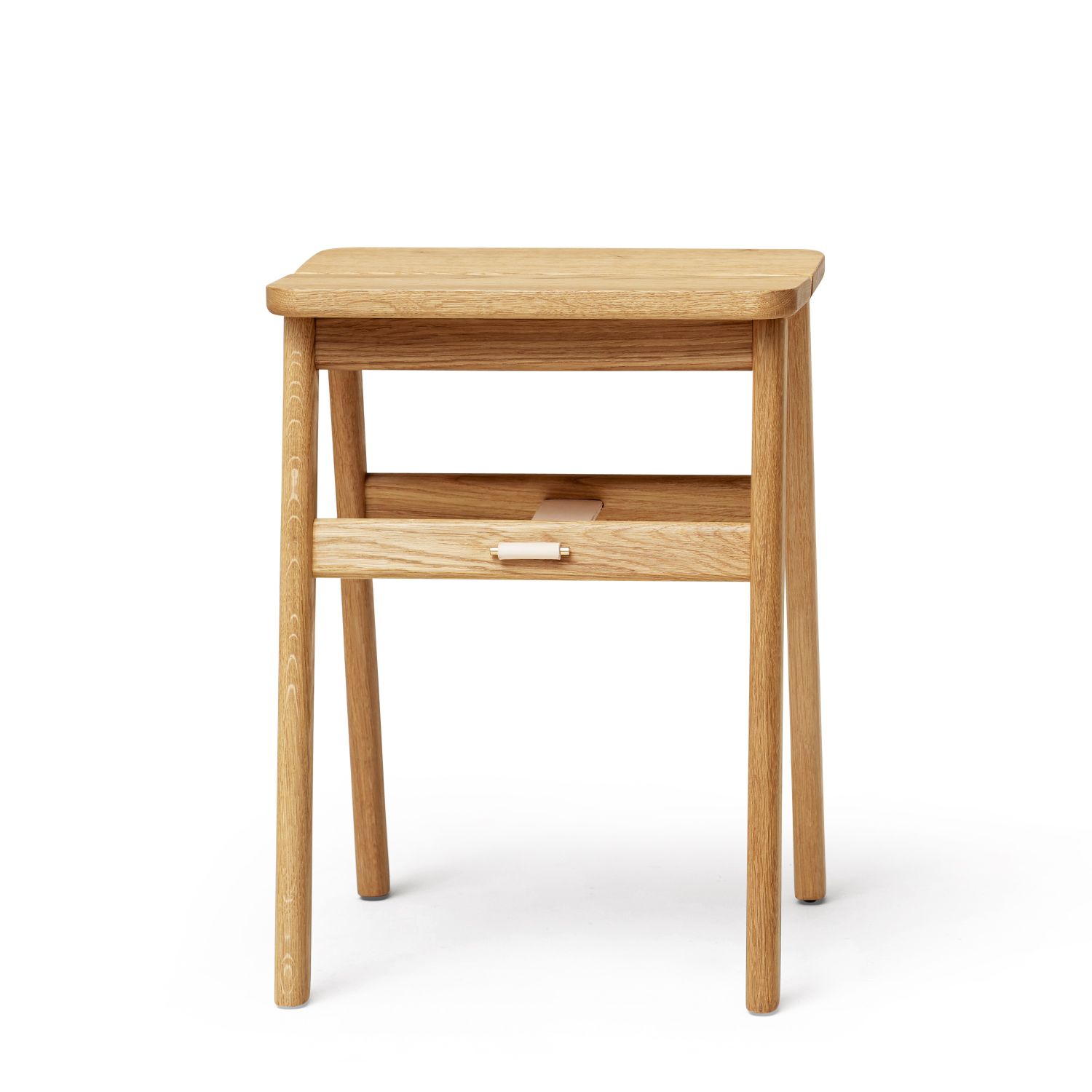 Angle Folding Stool Oak Form & Refine