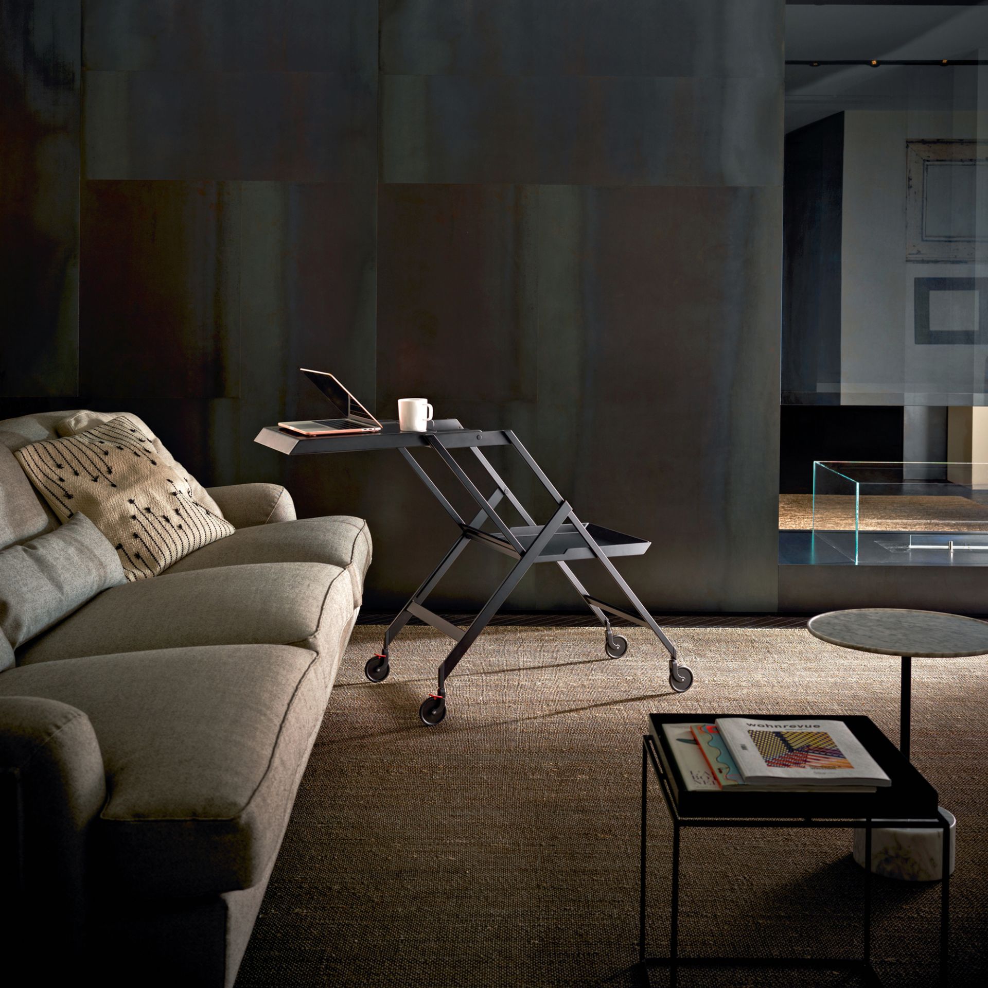 RS11 B Plico Trolley table Alessi SINGLE PIECES 