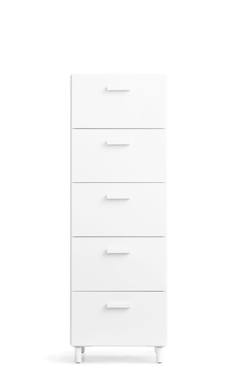 High relief chest of drawers with legs String Furniture