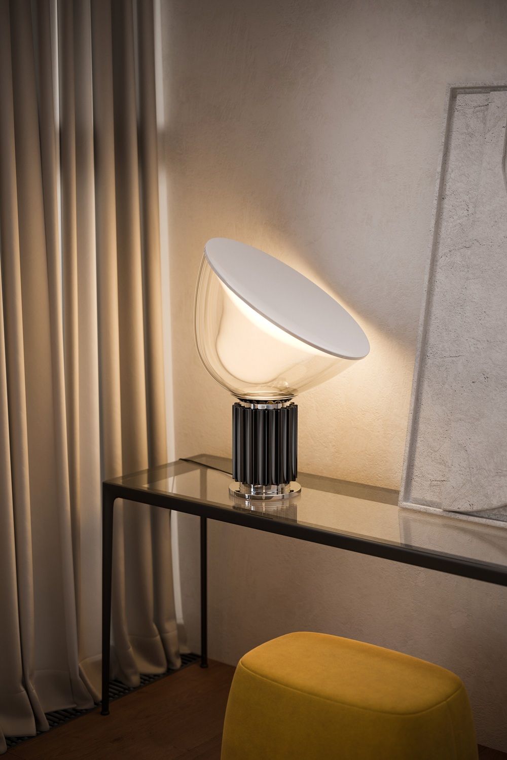 Taccia Small LED table lamp Flos