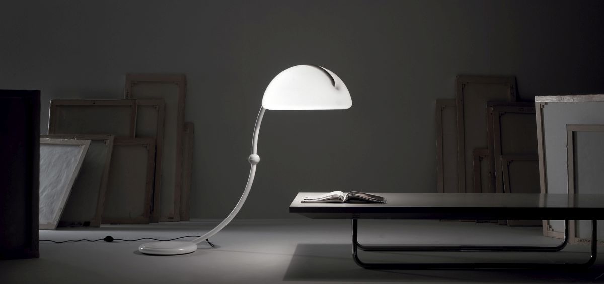 Serpente Table Lamp Martinelli Luce