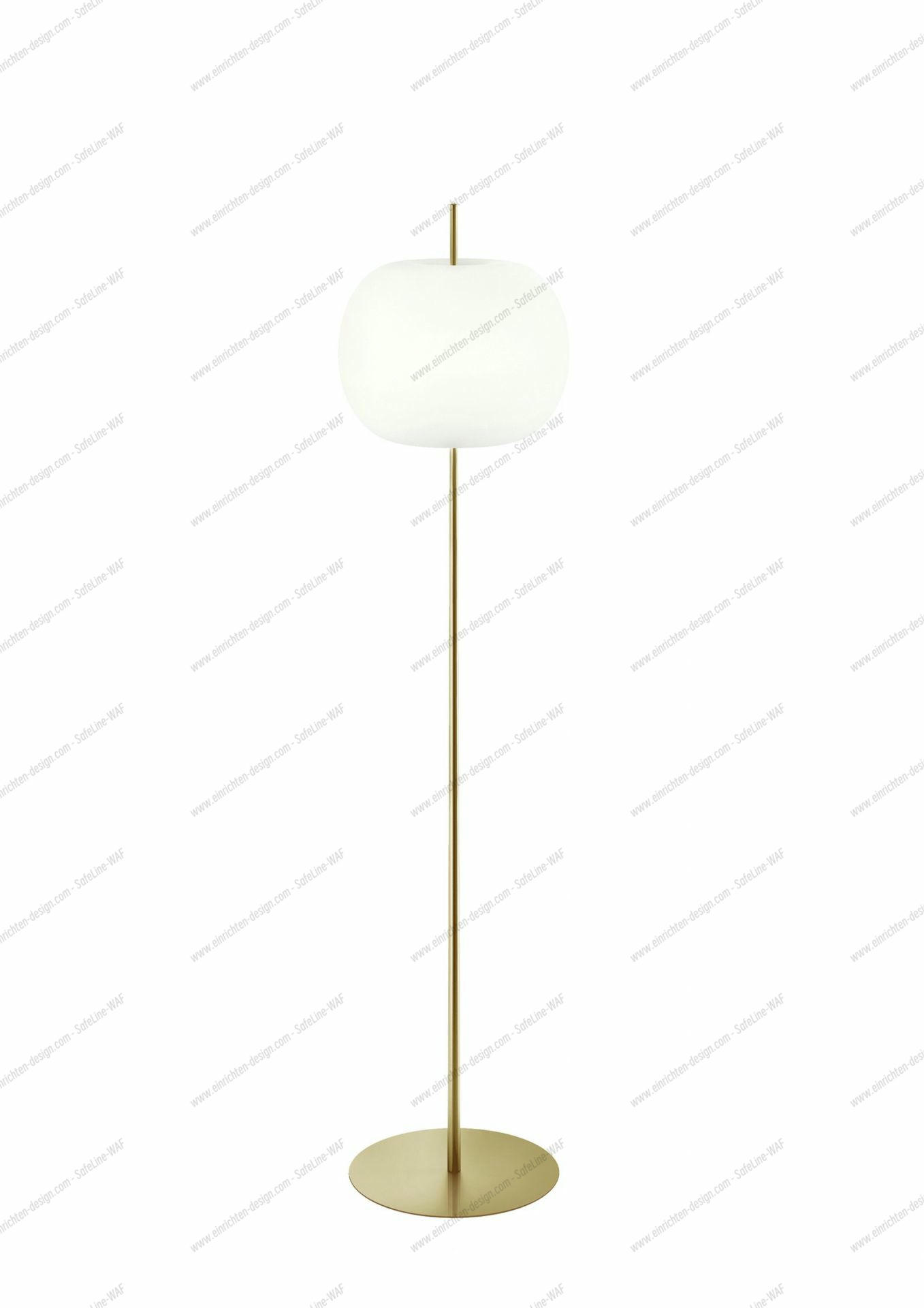Kushi XL Floor Lamp Brass Kdln