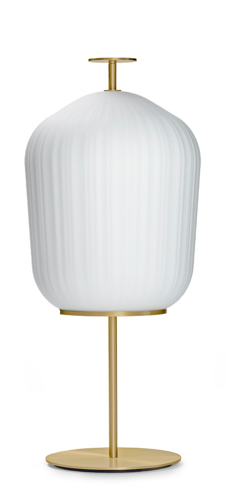 Plissée Floor Lamp ClassiCon Brass