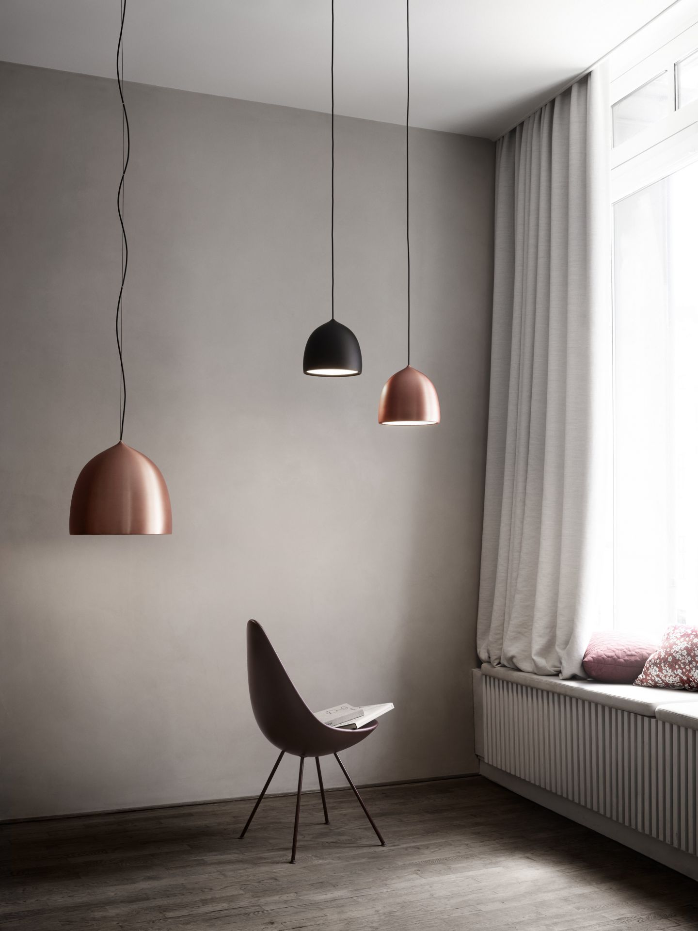 Suspence P1 Pendant Lamp Fritz Hansen White