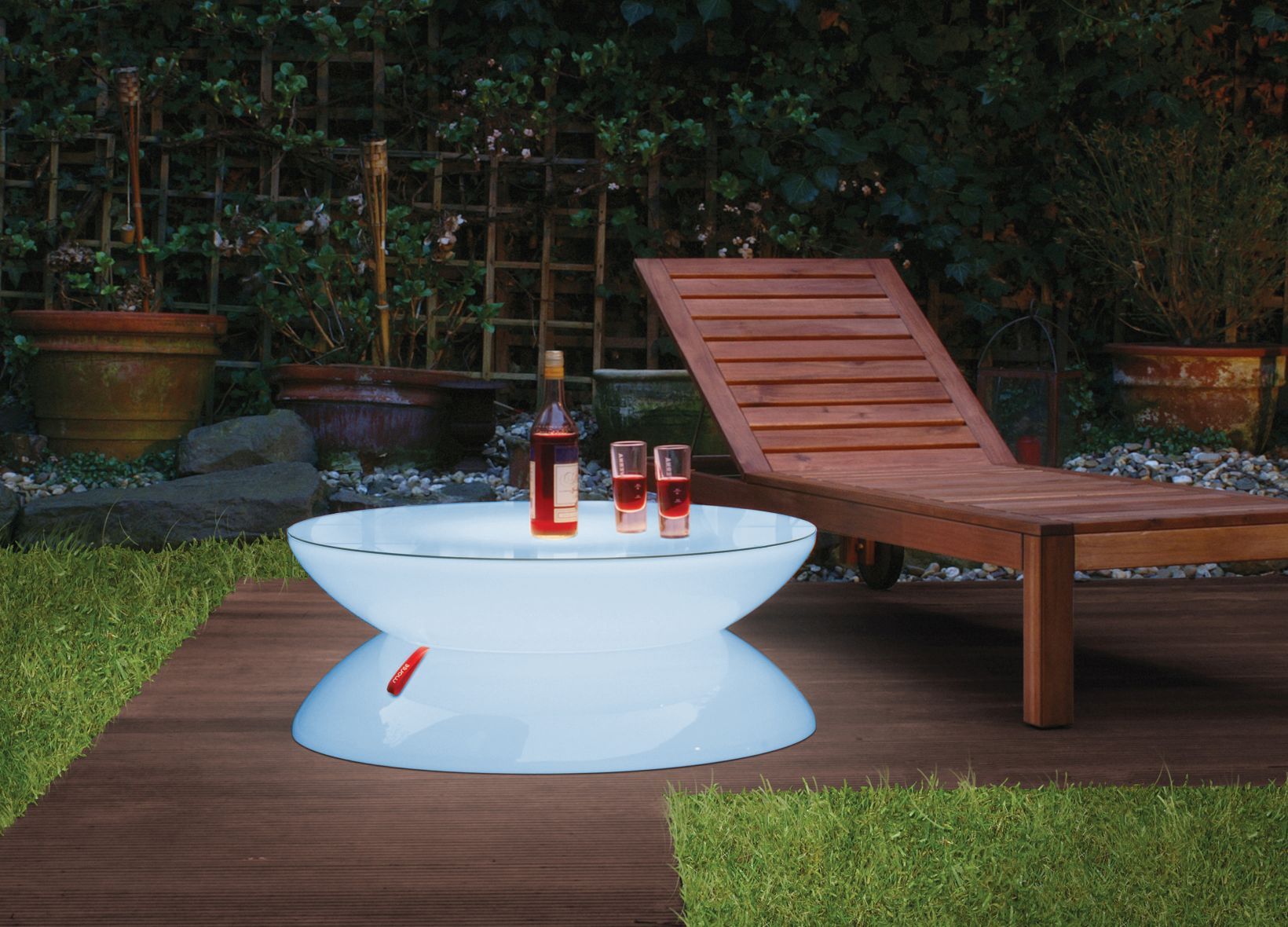 Lounge Table LED PRO Battery Multicolour Outdoor Moree