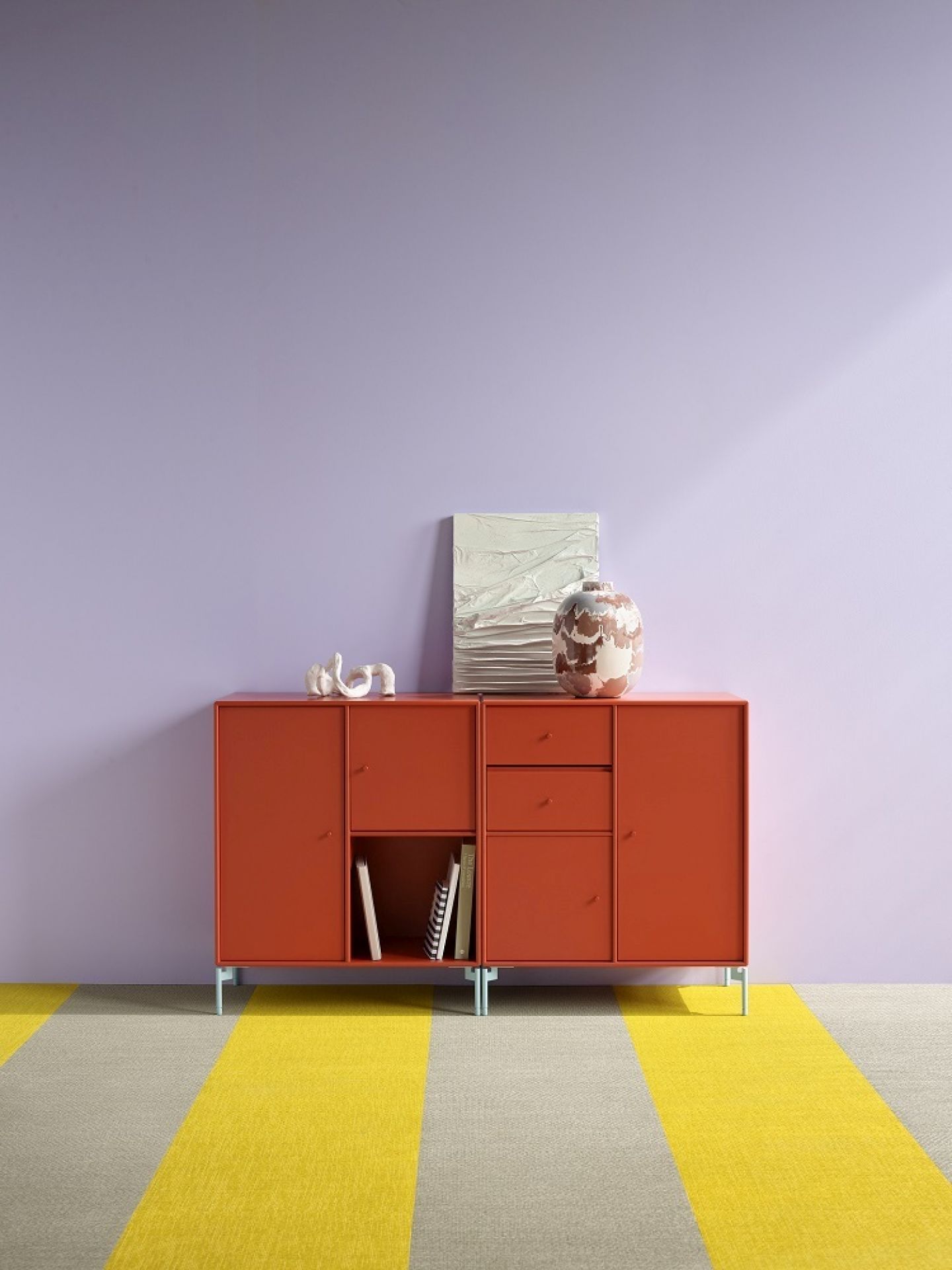 Couple sideboard C Montana Nordic snow