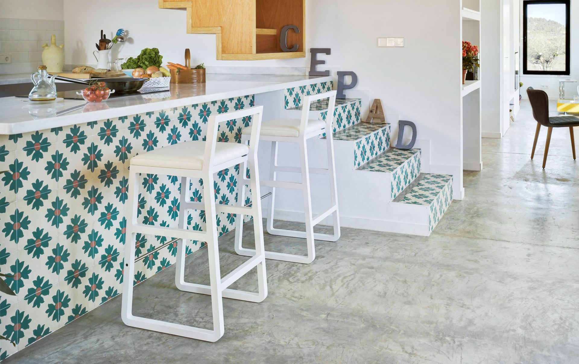 Midori Stool White Sancal