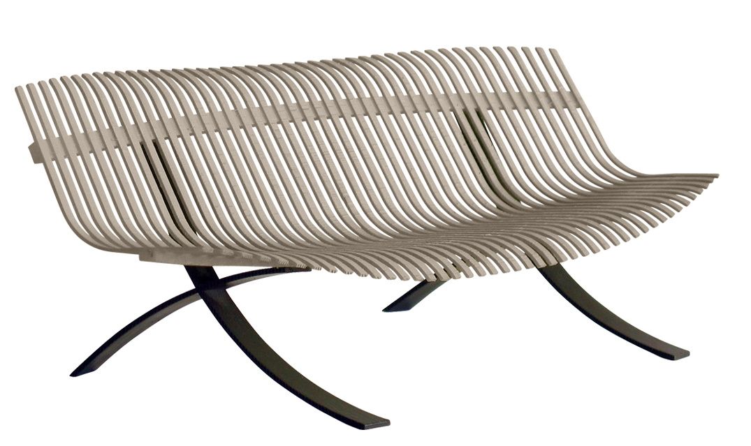 Charivari Garden Bench Outdoor Fermob 