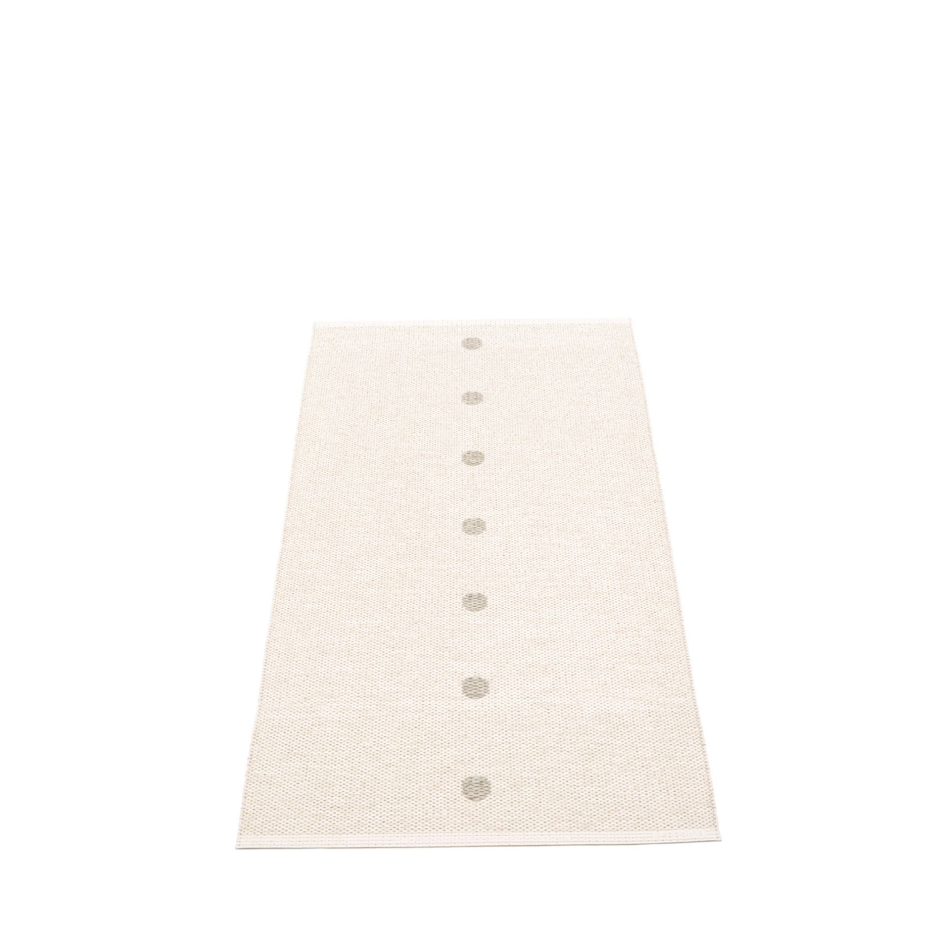 Peg Plastic Carpet 70x140 cm Pappelina linen