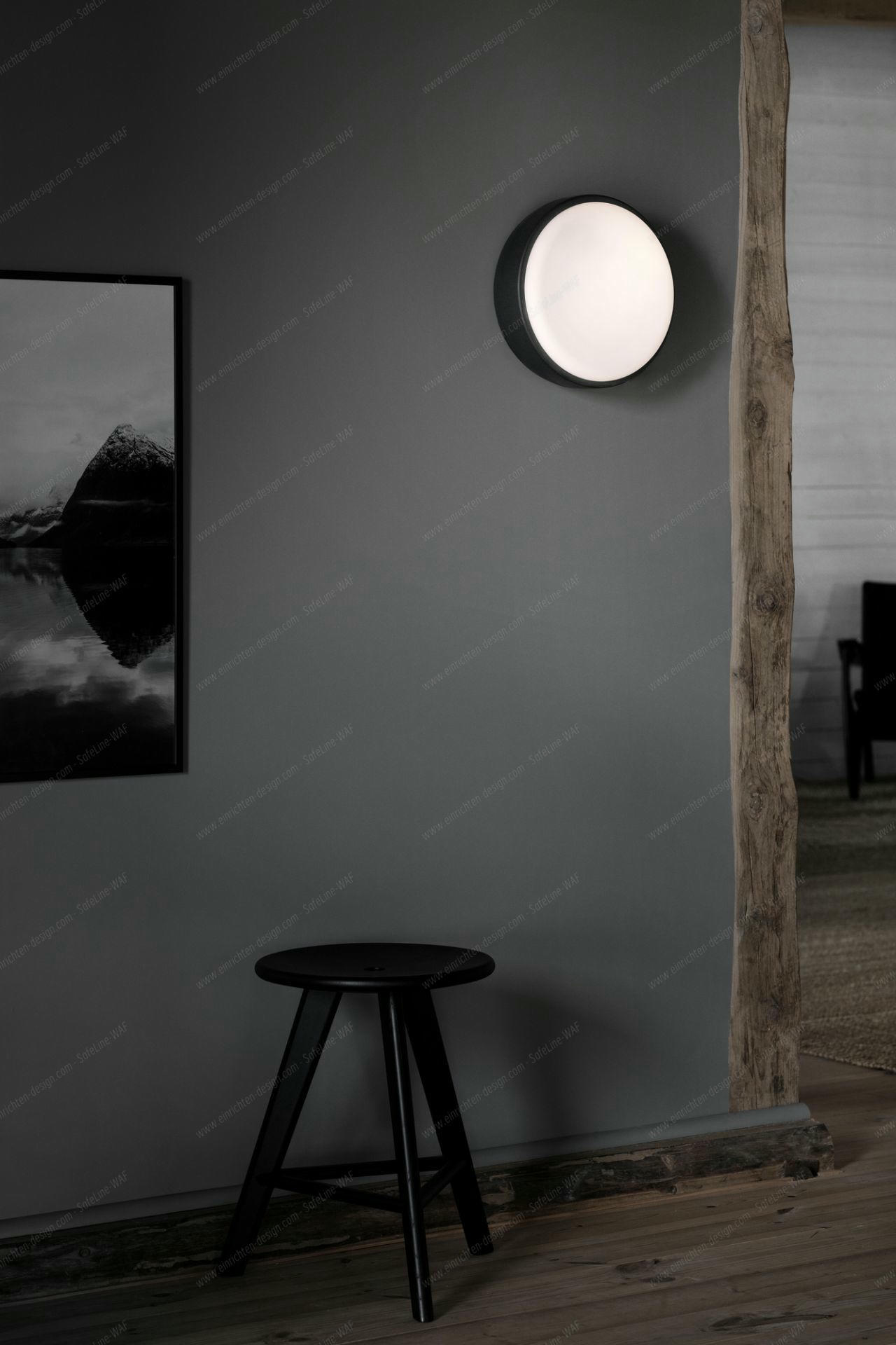 Over Me Wall and Ceiling Light Ø40 cm White Northern