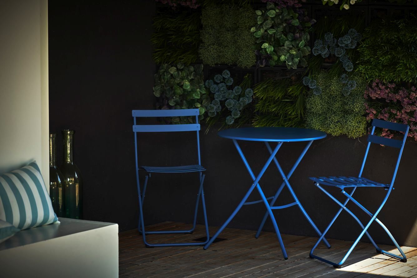 Fiam Sirio Folding Table Ø 67 cm Outdoor Jan Kurtz  