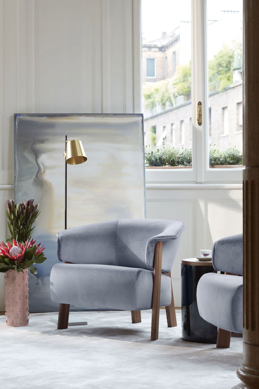 Back-Wing Armchair Armchair Cassina