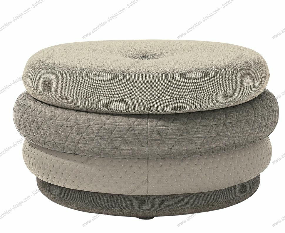 Fat Tom Pouf Lounge - Stool without Legs Richard Lampert Beige
