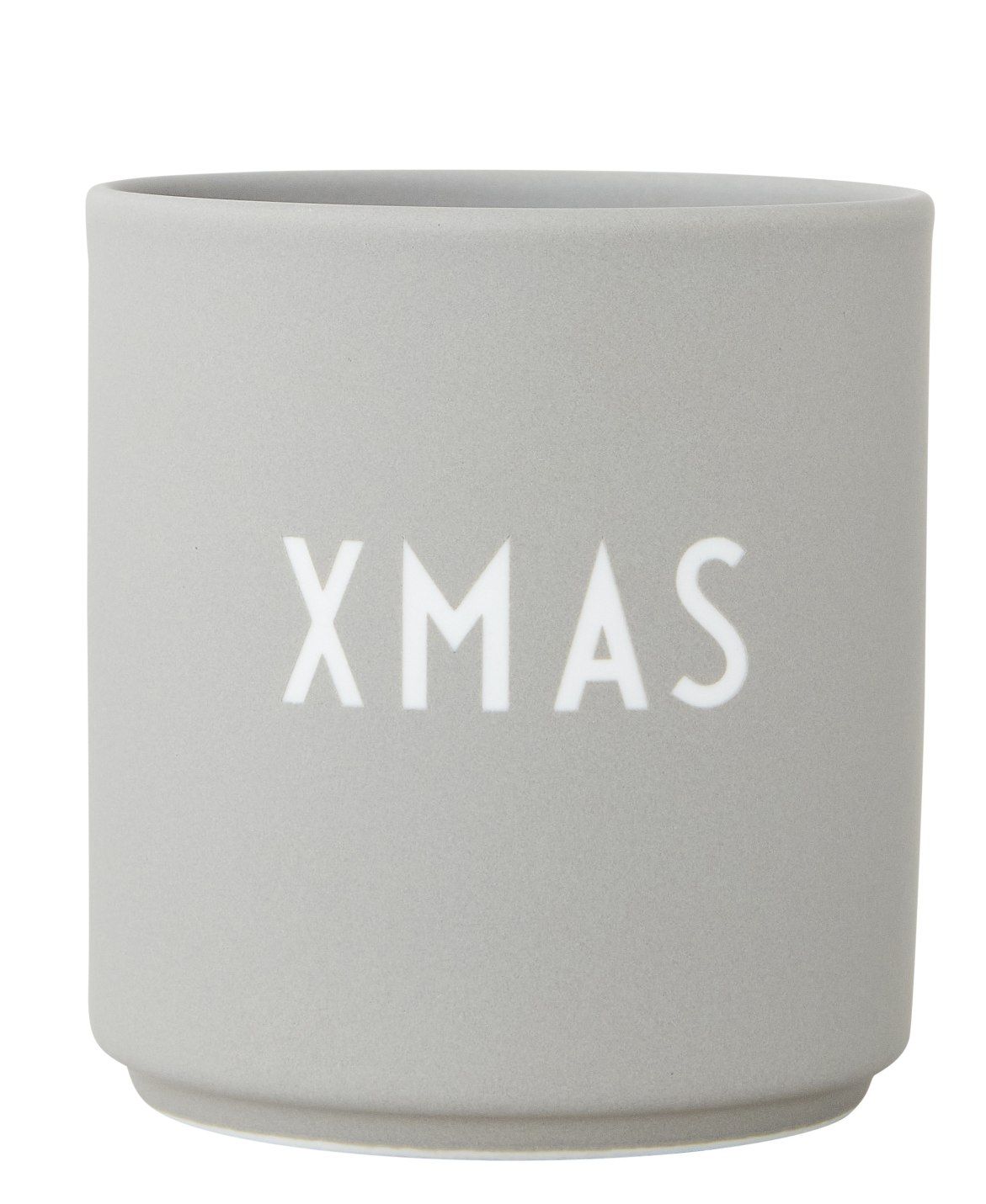 Favourite Cups XMAS LIGHT GREY Mug Design Letters SINGLE PIECES