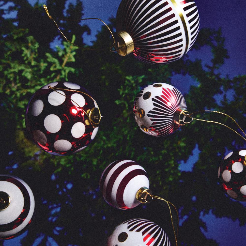 NZ04 4 Delight Christmas tree bauble Alessi  