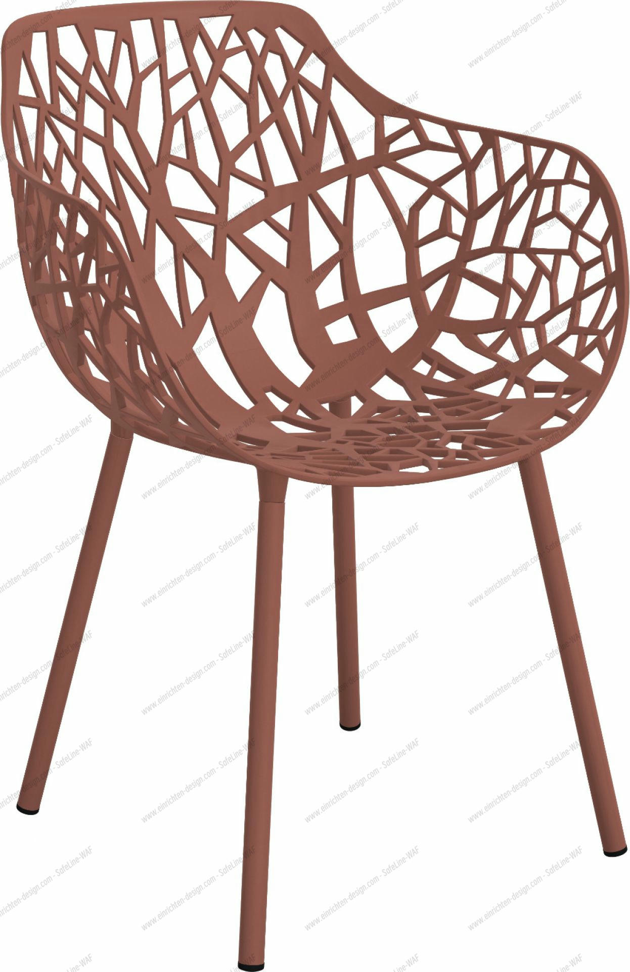 Forest Outdoor Armchair Fast terracotta