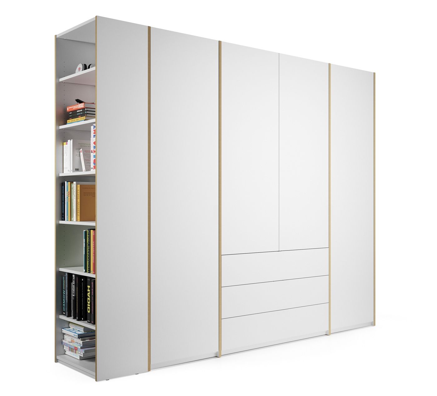 MODULAR PLUS Wardrobe Add-on shelf Left Müller Möbelwerkstätten