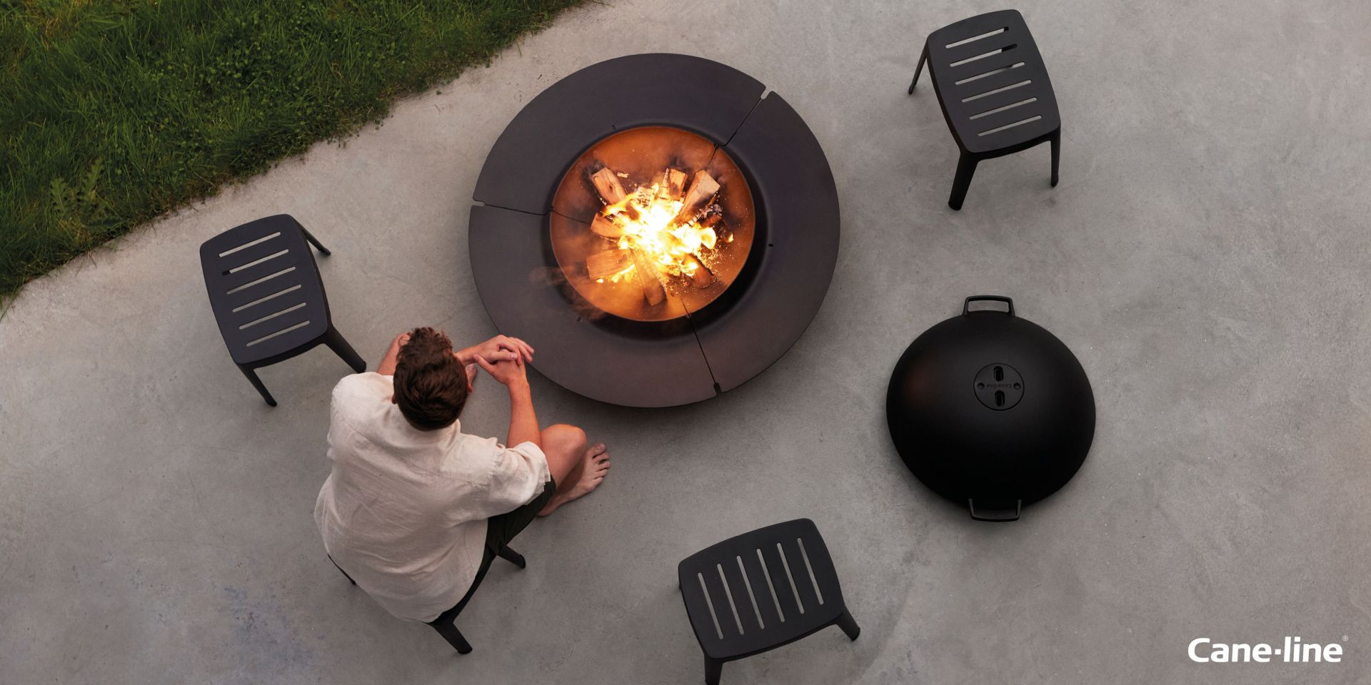 Ember Fire Bowl Cane-Line