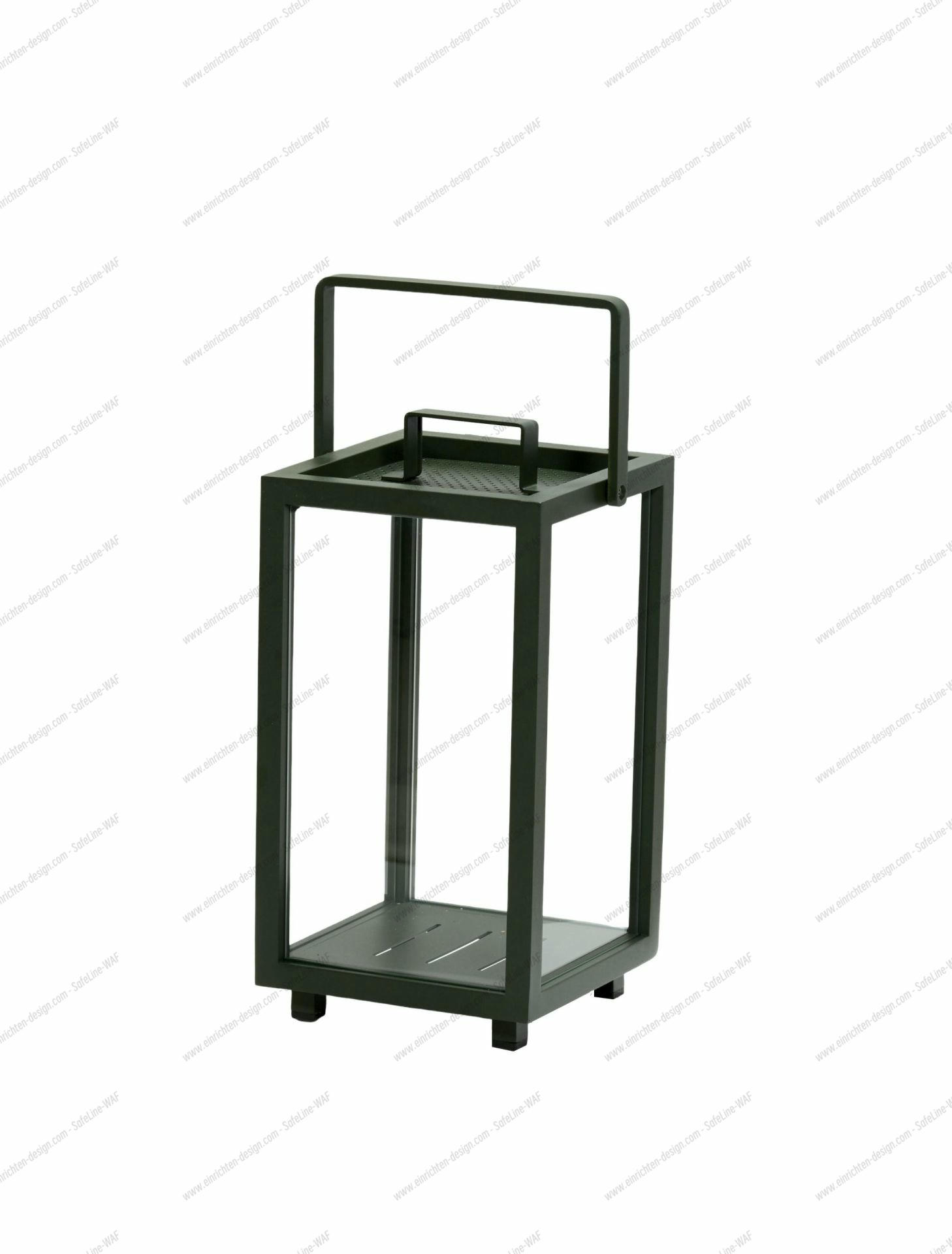 Lighthouse Aluminium Lantern Small Dark Green Cane-Line