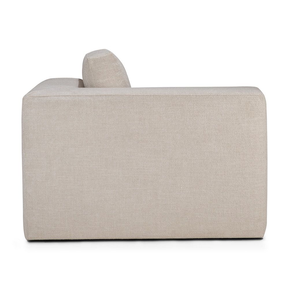 Mellow Sofa Left/Right Armrest Ivory Fabric Ethnicraft 