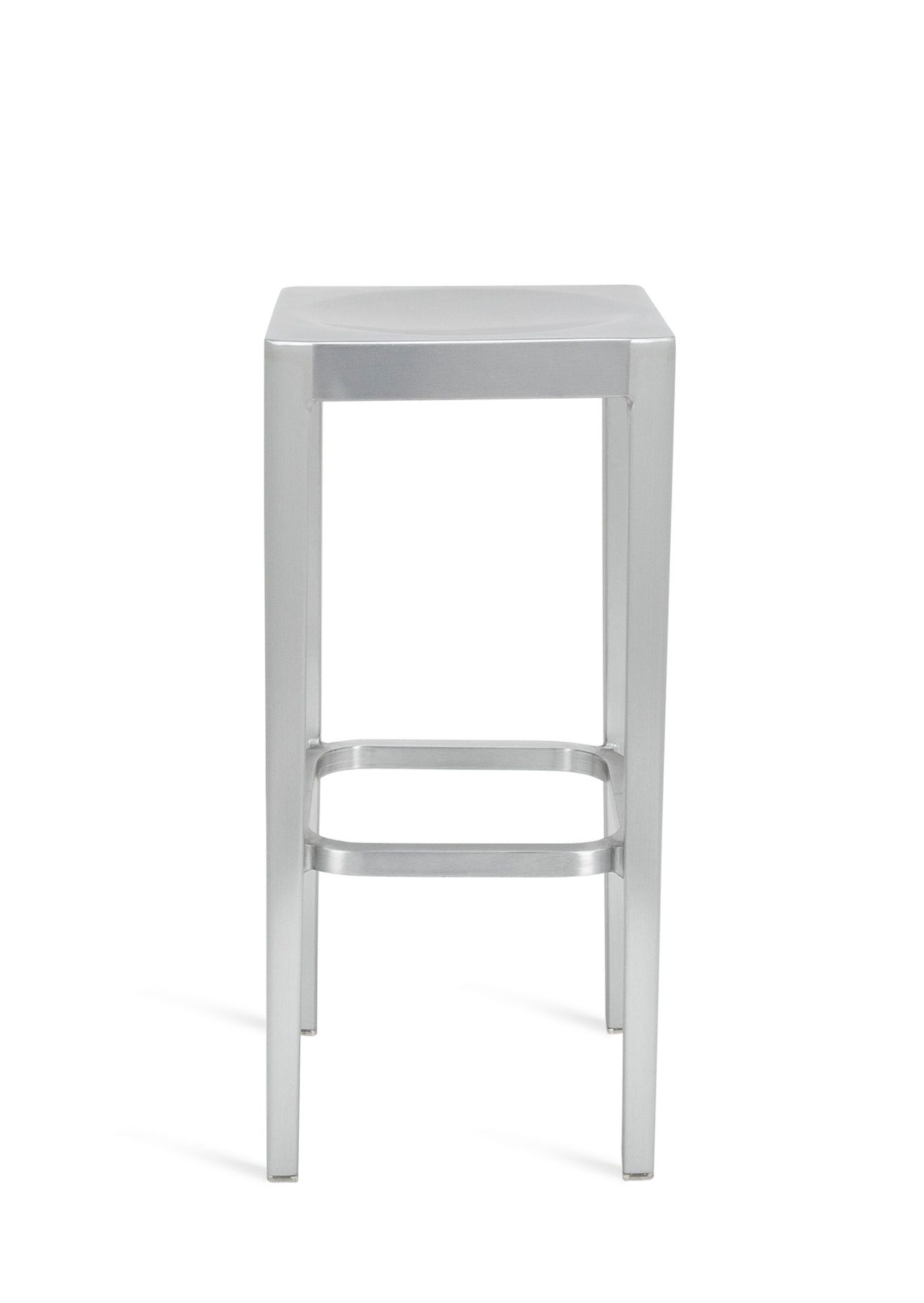 Emeco Barstool brushed Aluminium Emeco