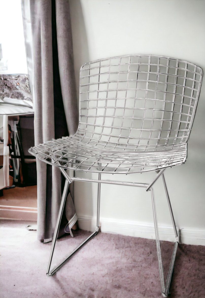 Bertoia Chair without Upholstery Knoll International  
