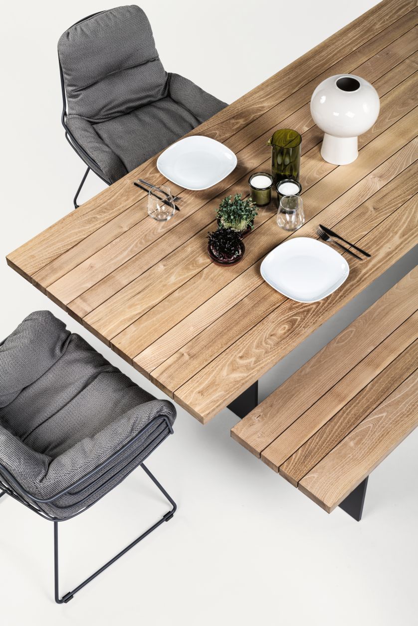 SC 41 Outdoor Table Brushed oiled acacia Janua 
