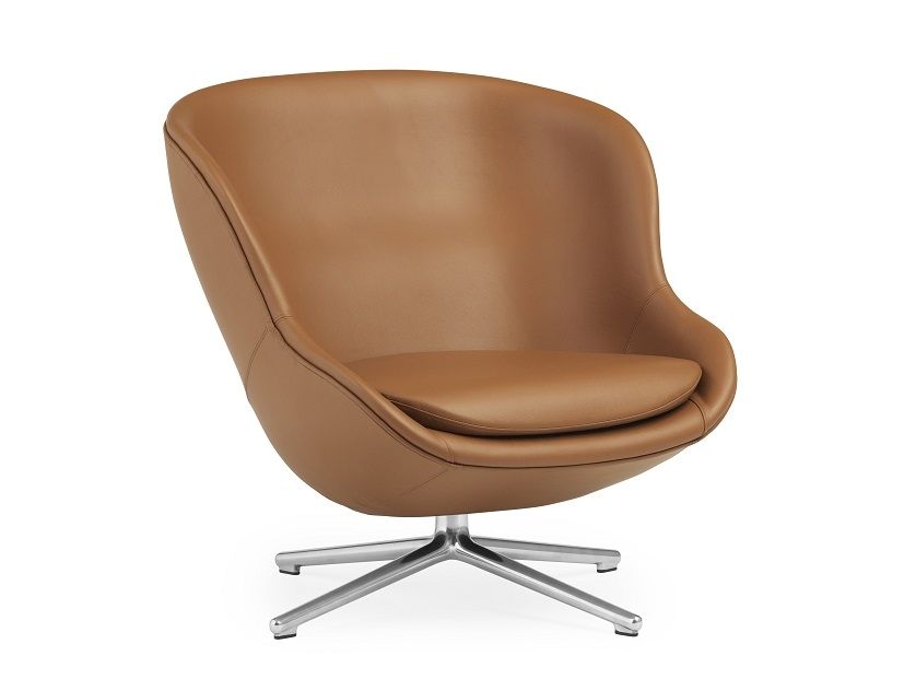 Hyg Lounge Chair Low Swivel Armchair Normann Copenhagen